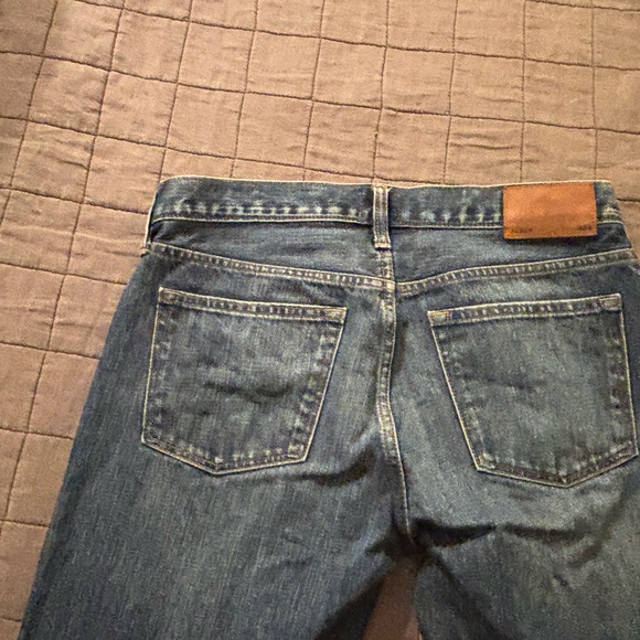 J. Crew Men's Dark Blue Straight Jeans - Picture 7 of 12